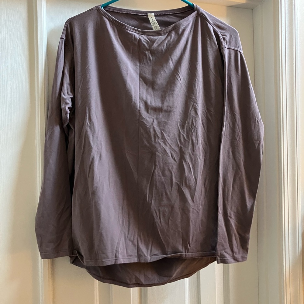 lululemon athletica Long Sleeve Shirt in Purple